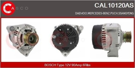 CASCO CAL10120AS Dynamo CASCO CAL10120AS Dynamo
