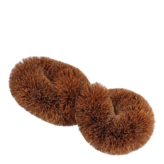 Bordallo Pinheiro - Twist Scrub kjøkkenskrubb 12x6 cm kokos Bordallo Pinheiro - Twist Scrub kjøkkenskrubb 12x6 cm kokos