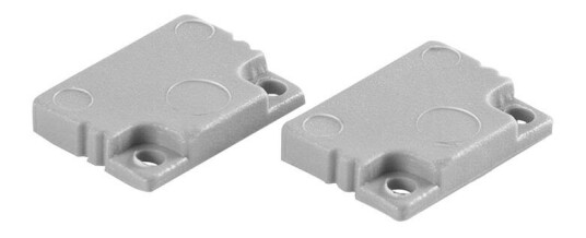 Hide A Lite U profil Låg Endestykke til aluminiumprofiler 2 pakning Belysning Hide A Lite U profil Låg Endestykke til aluminiumprofiler 2 pakning Belysning