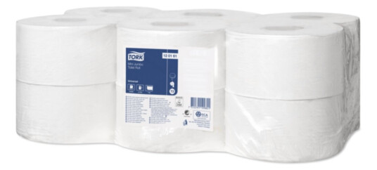 Toalettpapper Tork T2 Universal Mini Jumbo 1 Lag 12Rl/Fp Toalettpapper Tork T2 Universal Mini Jumbo 1 Lag 12Rl/Fp