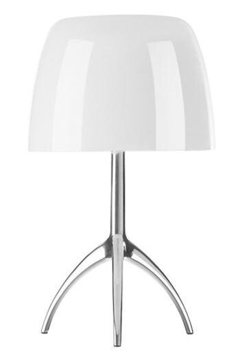 Foscarini Lumiere Bordlampe Grande Hvit Aluminium med Dimmer Foscarini Lumiere Bordlampe Grande Hvit Aluminium med Dimmer