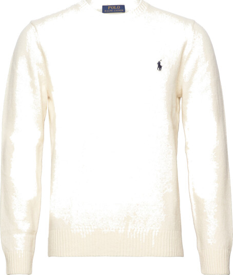 Polo Ralph Lauren Wool-Cashmere Crewneck Sweater - Cream - XL