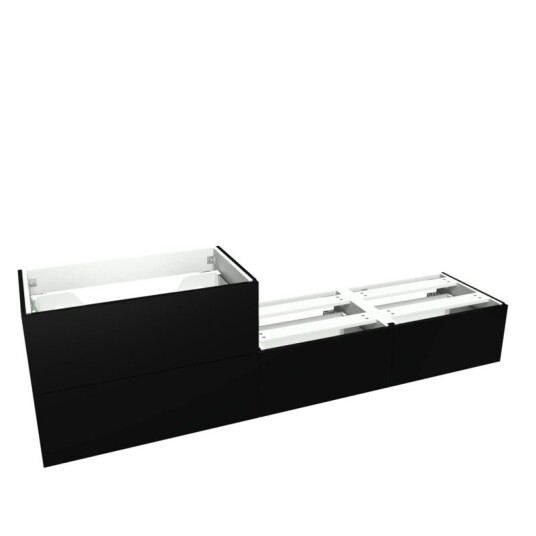Vikingbad Servantskap slett MIE SMART 200 sort matt