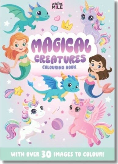 Magical Creatures Colouring Book