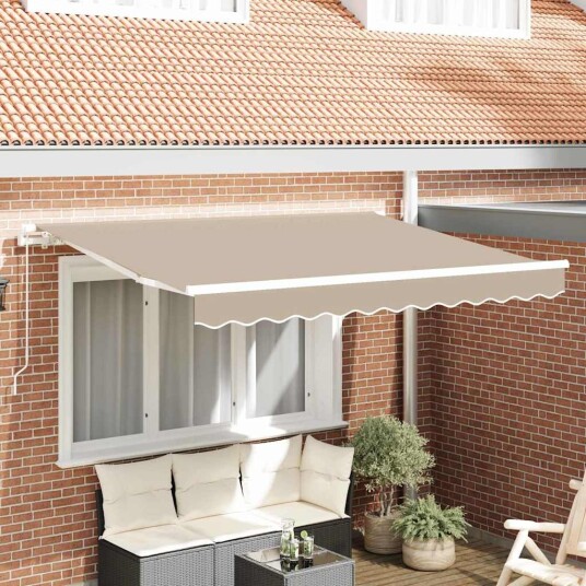 Markise Erstatningsstoff for 3.5x2 m Ramme Beige