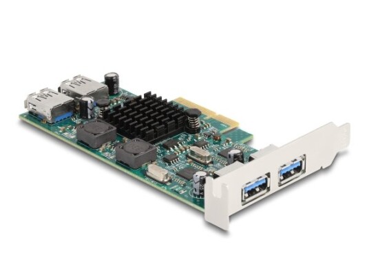 Delock 90282 Pcie Usb 3.2 Gen 1 3.1 Gen 1 Fullhöjd/Låg Profil Pcie 2.0 Grön Silver Kina Delock 90282 Pcie Usb 3.2 Gen 1 3.1 Gen 1 Fullhöjd/Låg Profil Pcie 2.0 Grön Silver Kina