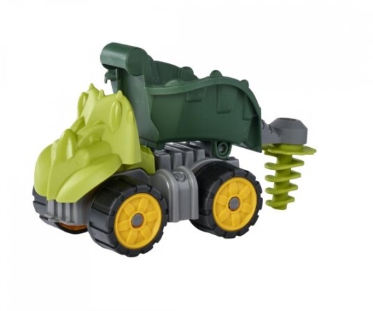 Big Pw Mini Dino Triceratops Truck 2 År Sort Grønn Oransje