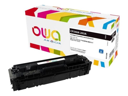 Owa - Svart - Kompatibel - Tonerpatron Alternativ For: Hp 203A Hp Cf540a - For Hp Color Laserjet Pro M254dw M254nw Mfp M280nw