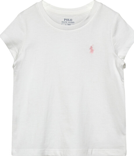 Ralph Lauren Kids Cotton Jersey Tee White 117 123