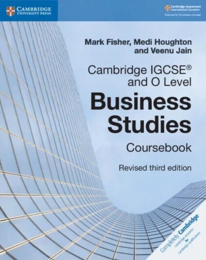 Cambridge Igcse (R) And O Level Business Studies Revised Coursebook Av Mark Fisher, Medi Houghton, Veenu Jain