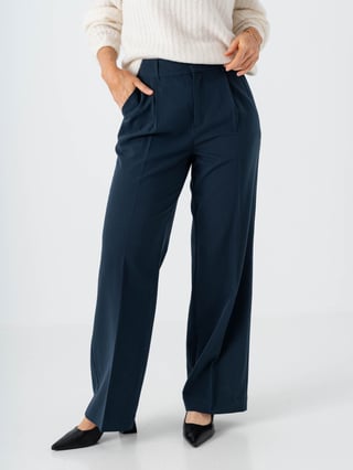 Comprimé Wide Pant Blå 38
