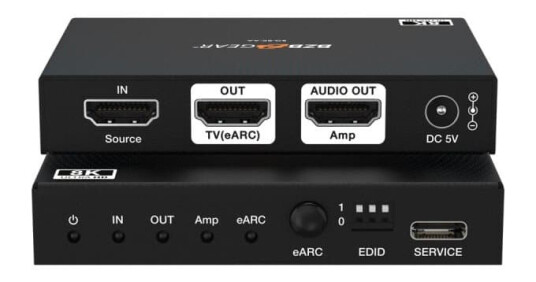 NÖRDIC 8K HDMI 2.1 eARC/ARC forsterker Extractor