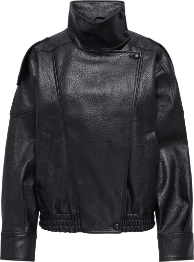 ONLY Onlvani L/S Faux Leather Jacket Pnt - BLACK - XS