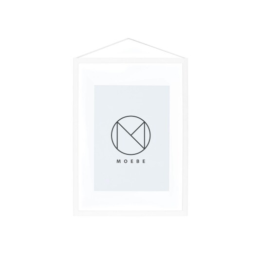 Moebe Frame A4 23x31,7 cm Hvit Moebe Frame A4 23x31,7 cm Hvit