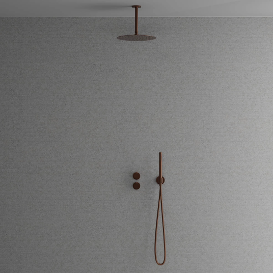 Primy Steel Harmonized 2z Dusjløsning Ø300 mm, Amber Primy Steel Harmonized 2z Dusjløsning Ø300 mm, Amber