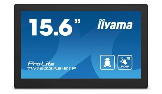 iiyama ProLite TW1623AS-B1P touch panel PC RK3568 2 GHz 4GB SSD 32GB LED 15.6"