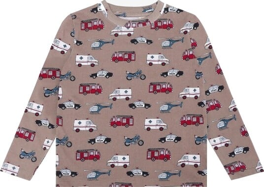 Minymo T Shirt Ls Aop FUNGI 104 Minymo T Shirt Ls Aop FUNGI 104