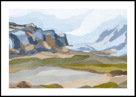 Norway Plakat / 21x30