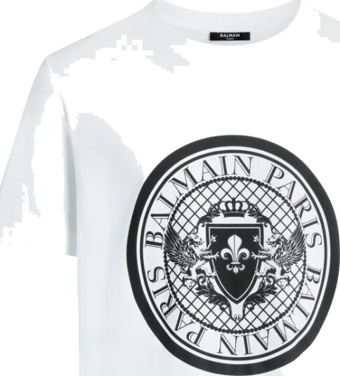 Balmain Herre Topper Hvit XS, Balmain Herre Topper Hvit XS,