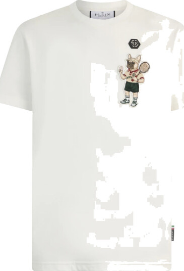Philipp Plein Herre Topper Hvit 3XL,