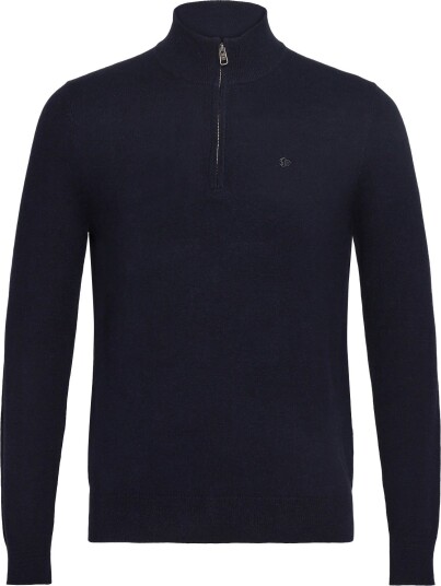 Superdry Ess Lw Wool Blend 1/2 Zip Navy S