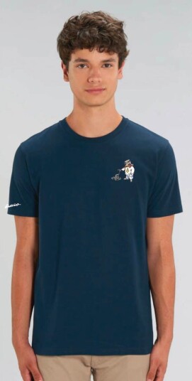 Huset Aukrust Solan skipper navy t skjorte xs Huset Aukrust Solan skipper navy t skjorte xs