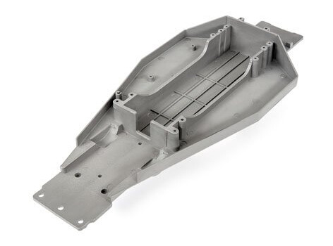 Traxxas 3722R Lower Chassis Grey Long Battery Bandit/Rustler Traxxas 3722R Lower Chassis Grey Long Battery Bandit/Rustler