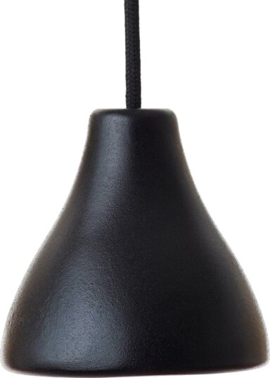 W131 Bell Takpendel  Sort RAL 9005