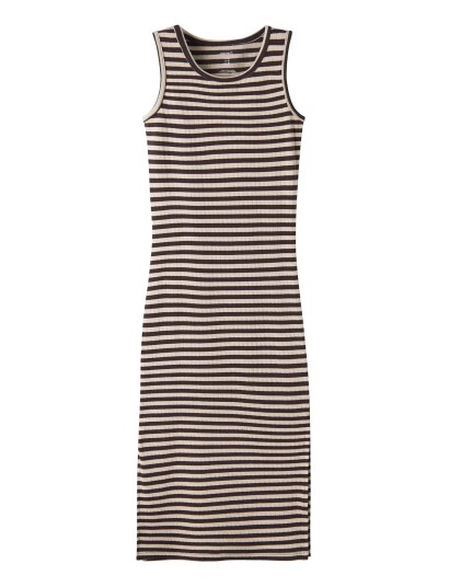 Name It Nkfsuraja Xsl Sl Maxi Dress Noos Brown 158