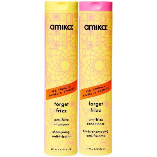 Amika Forget Frizz Anti Frizz Bundle Shampoo 275 ml & Conditioner 275