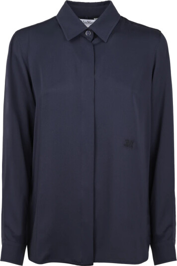 Max Mara Dame Bluser & Skjorter Blå S,