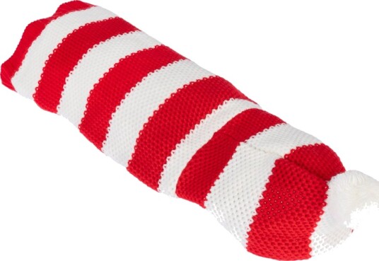 Tiaki Rødstripet Genser For Hund Størrelse Xl: Ca. 41.5 cm Rygglengde