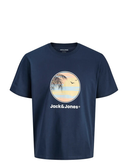 Jack & Jones Jjperry Tee Ss Crew Neck Mni Navy 104 Jack & Jones Jjperry Tee Ss Crew Neck Mni Navy 104