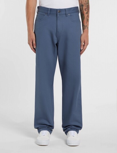 Dickies Wellsville Loose Tapered Twill Pant Blue 28