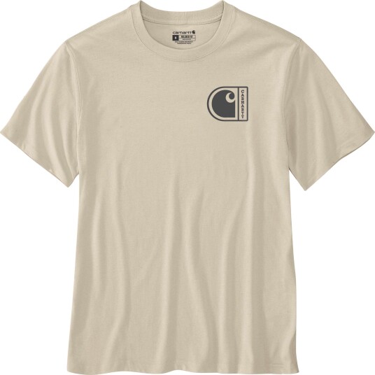 Carhartt Men's C Graphic T Shirt S/S Oat Milk S
