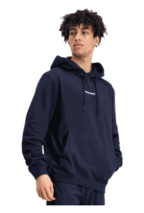 Björn Borg borg classic hoodie hettegenser herre blue l Björn Borg borg classic hoodie hettegenser herre blue l