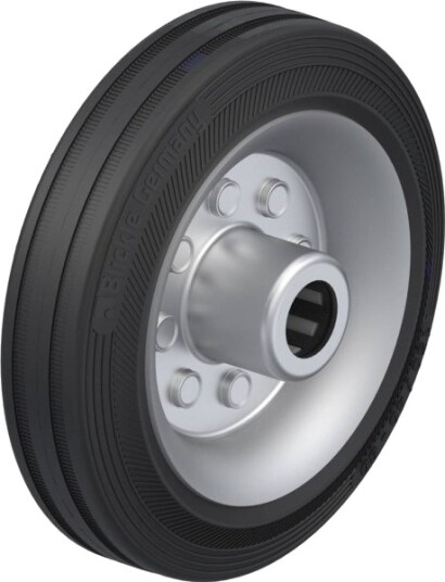 Blickle 532093 Ve 150/20R Hjul For Tung Last - Hjuldiameter: 150 Mm - Bæreevne (Maks.): 135 Kg 1 Stk