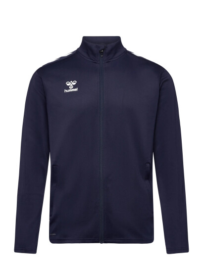 Hummel Hmlcore Xk Poly Zip Sweat - Navy - S Hummel Hmlcore Xk Poly Zip Sweat - Navy - S