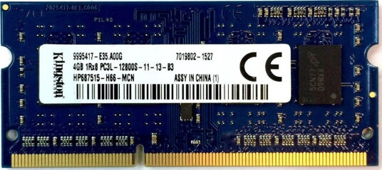 Rebuild IT HP691160-H64-KEF Kingston 8GB PC3-12800 DDR3-1600MHz non-ECC Unbuffered CL11 204-Pin