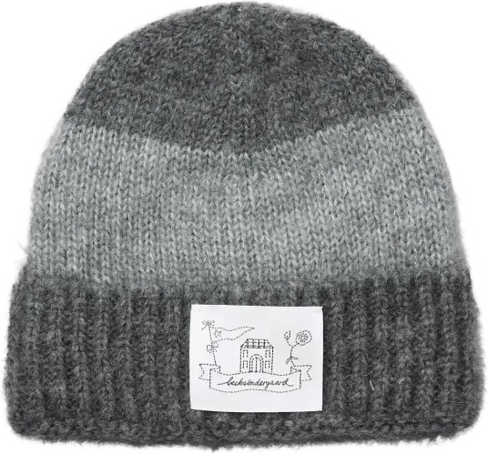 Becksöndergaard Stripe Beanie GREY MELANGE One Size
