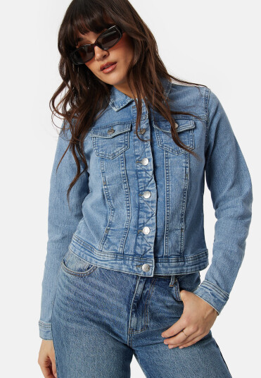 ONLY Onlwonder Denim Jacket Light Blue Denim XS