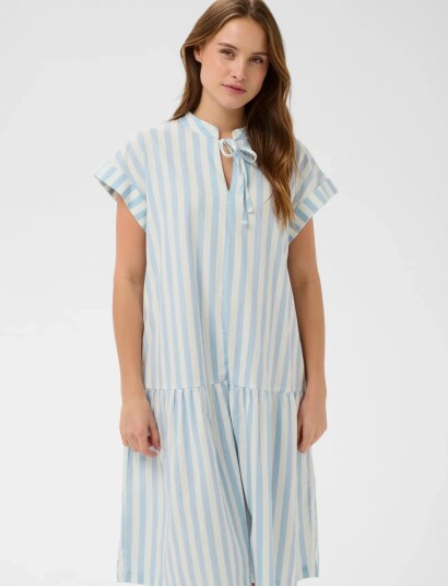 Saint Tropez Zalindasz Ss Dress Blue XS Saint Tropez Zalindasz Ss Dress Blue XS