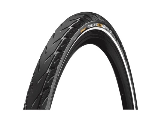Continental Contact Plus Non Folding Tire (47-622) Black/Black, Psi Max:4,0 (Bar), Yes, Safetyplus Breaker, Weight:1150 G Continental Contact Plus Non Folding Tire (47-622) Black/Black, Psi Max:4,0 (Bar), Yes, Safetyplus Breaker, Weight:1150 G