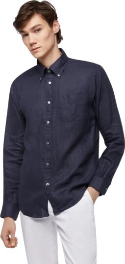 Brooks Brothers Herre Skjorter Blå S,