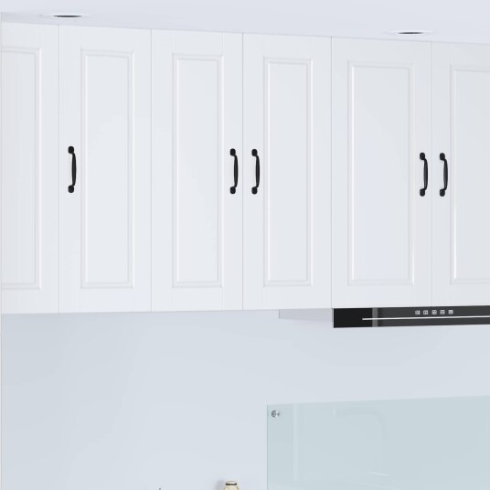  Kjøkkenskap med hylle Hvit 60 x 31 x 80 cm Konstruert tre