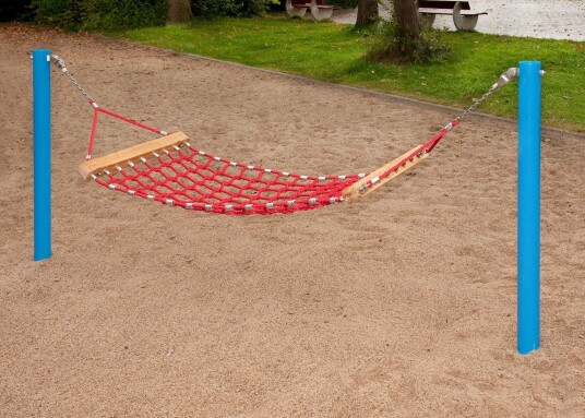 Hengekøye 150x80cm med stativ for lekeplass Hengekøye 150x80cm med stativ for lekeplass