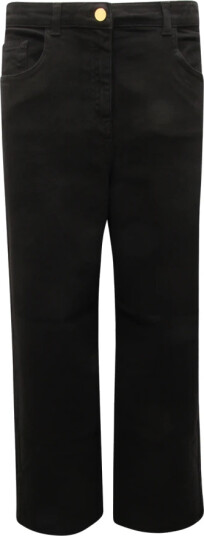 Elisabetta Franchi Dame Jeans Svart W27,