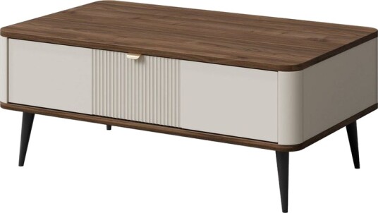 Cucina Sofabord 100 cm - Beige/Brun