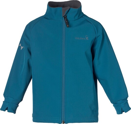 Isbjörn of Sweden Kids' Thunder Wind & Rain Bloc Jacket Teal 98/104 Isbjörn of Sweden Kids' Thunder Wind & Rain Bloc Jacket Teal 98/104