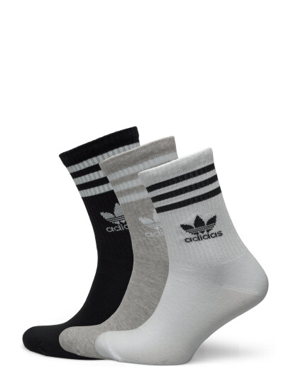 adidas Originals Crew Sock 3Str - White - 37-39 adidas Originals Crew Sock 3Str - White - 37-39